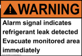 Freon processing Warning